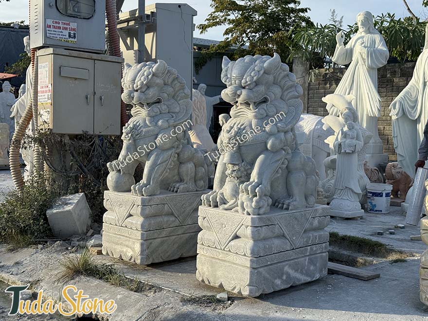 Tượng Kỳ Lân đá tự nhiên (KL-23)