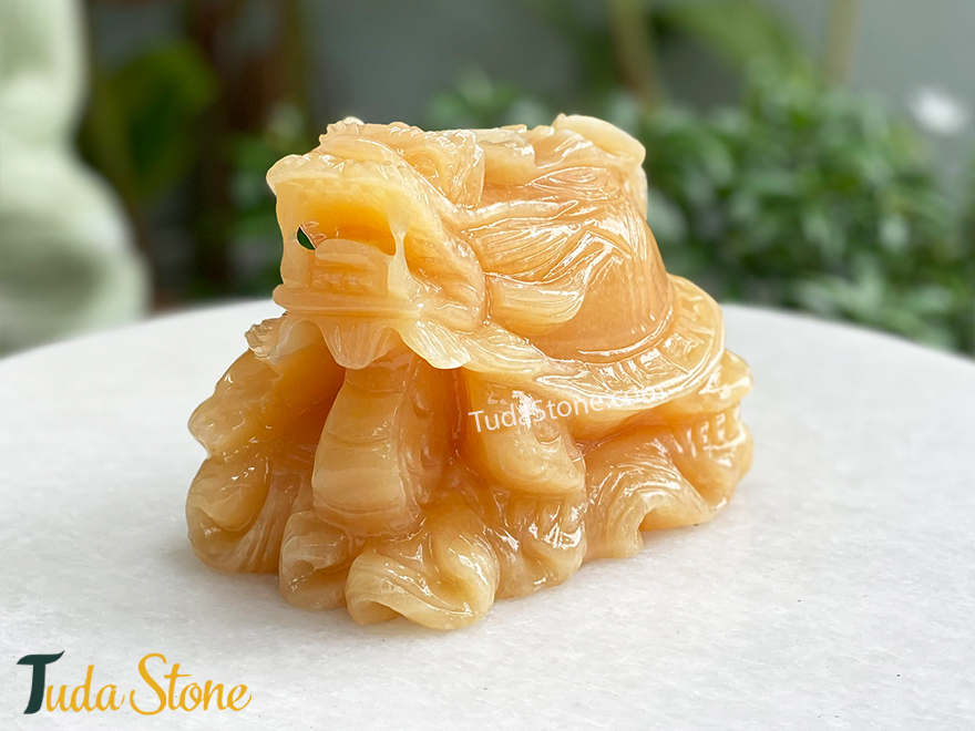 Long Quy Hoá Rồng bằng Đá Ngọc Hoàng Long