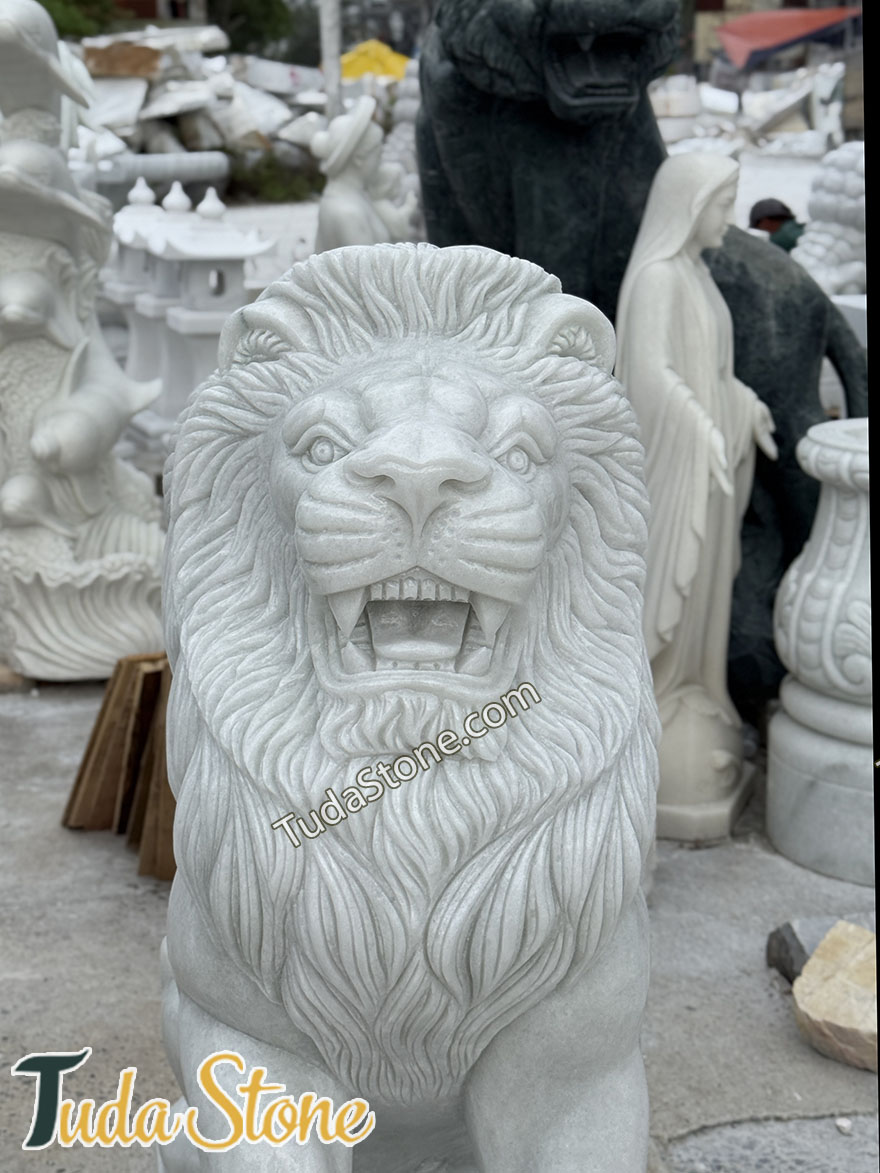 Tượng Sư tử đá phong thuỷ (ST-6)