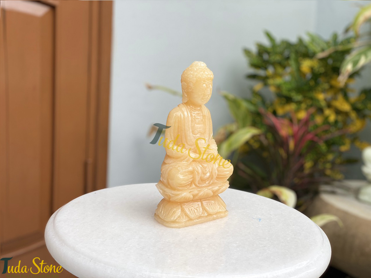 Tượng Phật Thích Ca ngồi thiền bằng Đá Ngọc Hoàng Long (15)