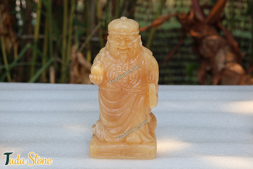 Tượng Quản Gia bằng đá tự nhiên (15cm)