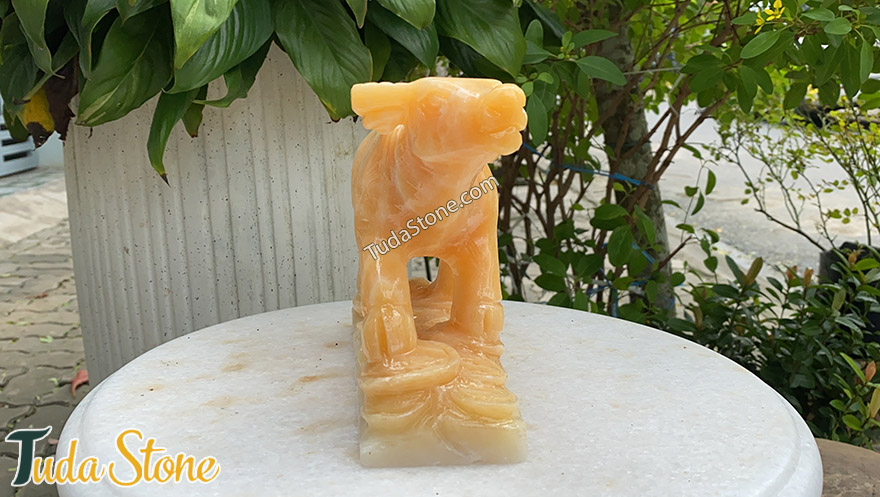 Tượng Trâu phong thủy bằng đá tự nhiên